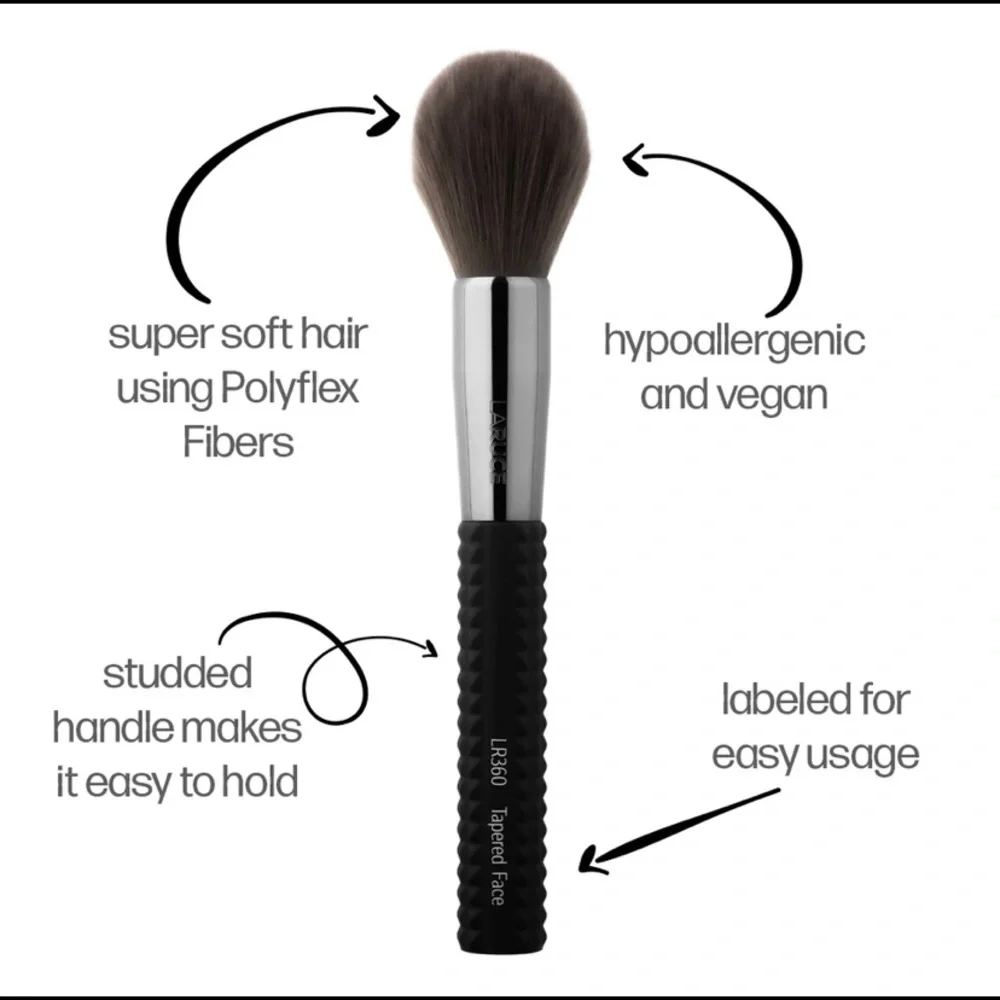 Laruce LR360 tapered face brush